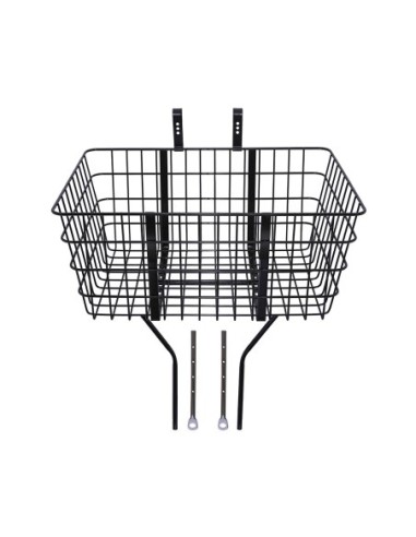 Steel Wire Front Basket With Adjustable Braces...